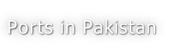 Ports in Pakistan